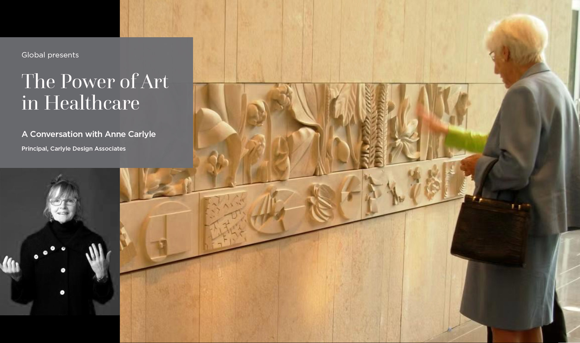 The Power of Art in Healthcare: A Conversation with Anne Carlyle