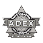 ADEX Platinum Award 2007 for Design Excellence logo