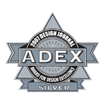 ADEX Silver 2007 Award for Design Excellence logo