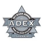 ADEX Silver 2011 Award for Design Excellence logo