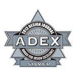 ADEX Silver 2013 Award for Design Excellence logo