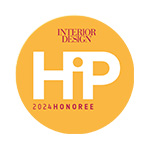 Interior Design HiP 2024 Honoree Award logo