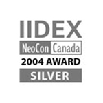 IIDEX® NeoCon® Canada Silver Award 2004 logo