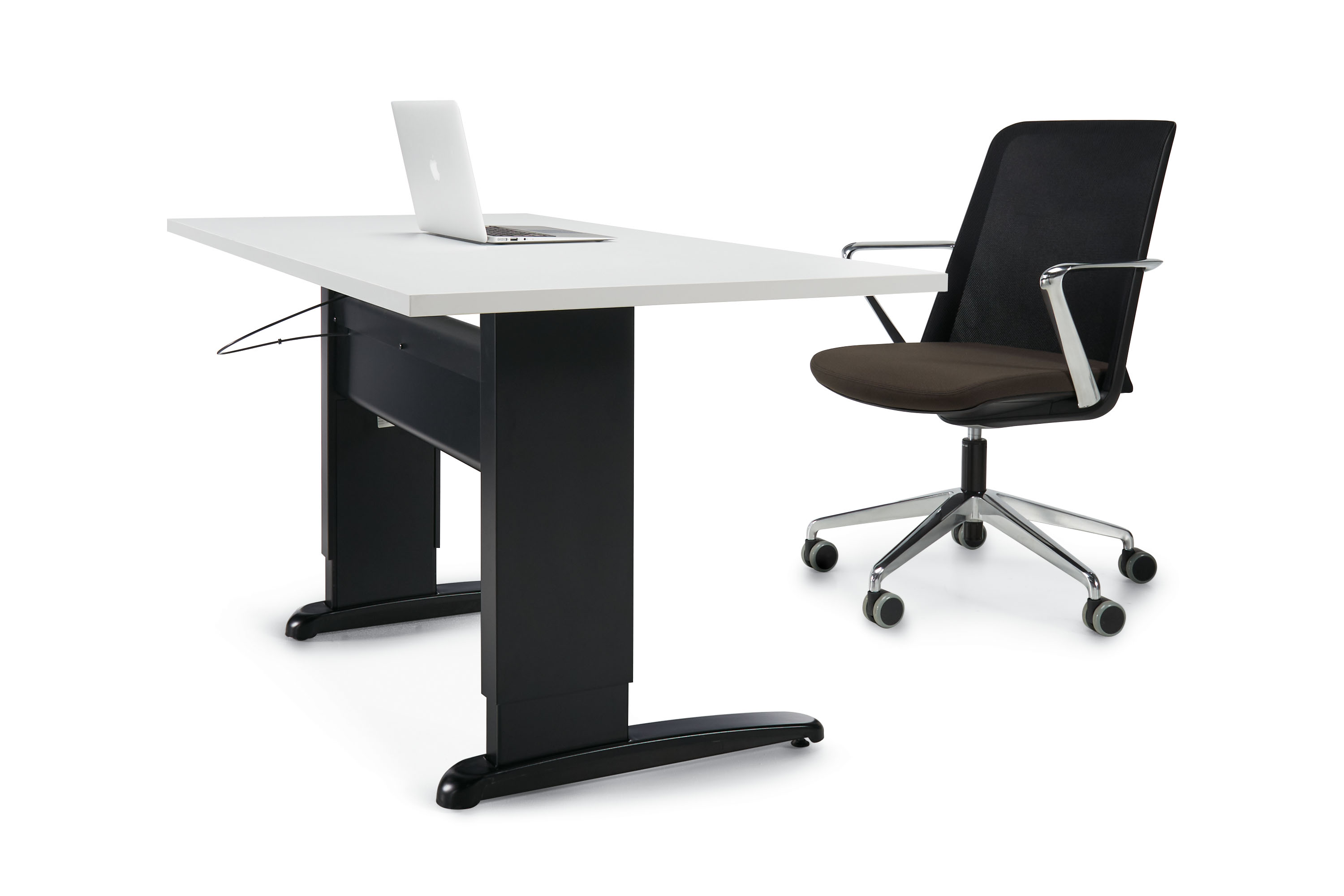 Manual Height-Adjustable Standing Desks | Global | Global