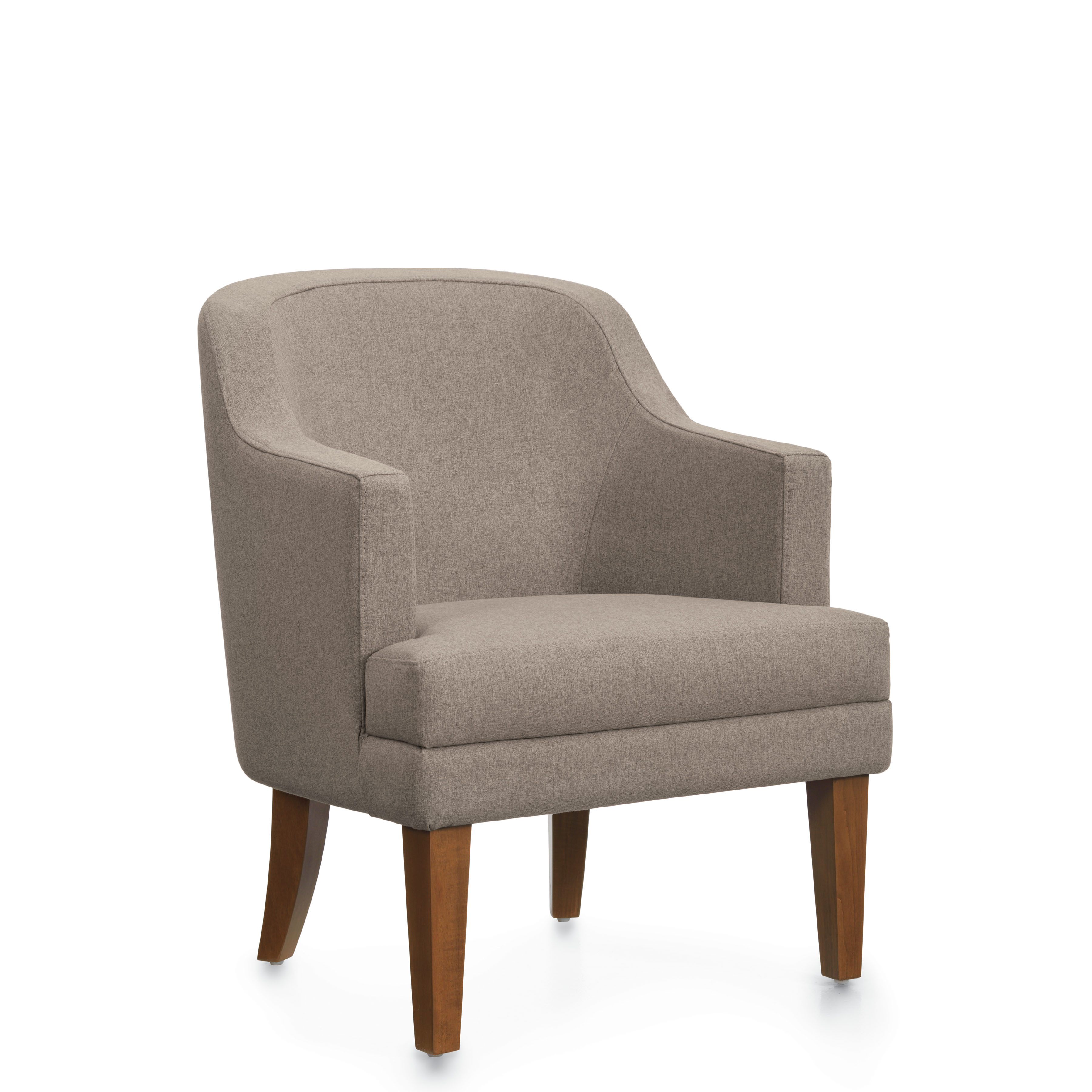 High Back Lounge Chair Model Thumbnail
