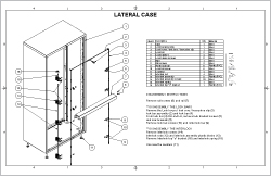 Lateral Case Sheet Cover