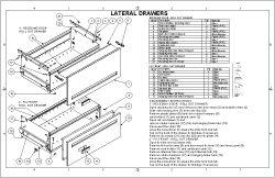 Lateral Drawers Sheet Cover
