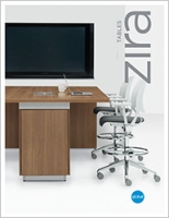 Zira Tables Brochure Cover