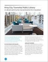 Bibliothèque publique de King City Township Brochure Cover