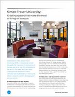 Résidences de l'Université Simon Fraser Brochure Cover