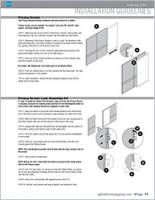 Guide d'installation de cloison d'intimité Boulevard Brochure Cover