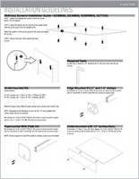 Guide d'installation de vitrines de protection Brochure Cover