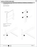 Universal Divider Panels Freestanding Dividers Installation Guide Brochure Cover