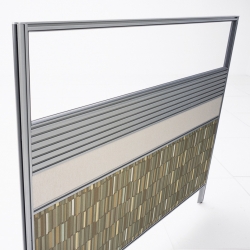 Fabric Panels with Glazed Top Feature Thumbnail