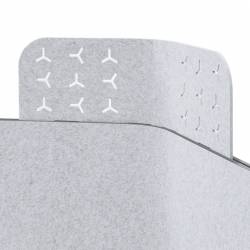Top Corner PET Felt Extension Divider Feature Thumbnail