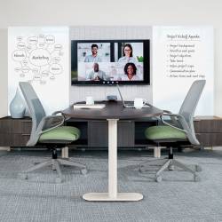 Backboards Available with Tackable PET Felt, Laminate or Whiteboard Surfaces and Support Media Displays Feature Thumbnail