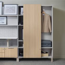High Storage with Sliding Door Feature Thumbnail