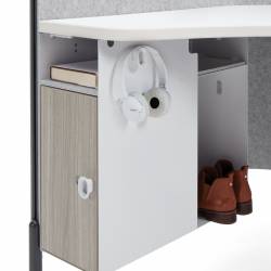 Under Worksurface Lockable Casual Storage Unit Feature Thumbnail