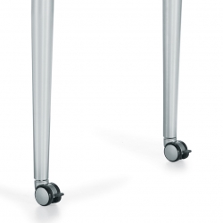 Tapered Legs with Optional Locking Casters Feature Thumbnail