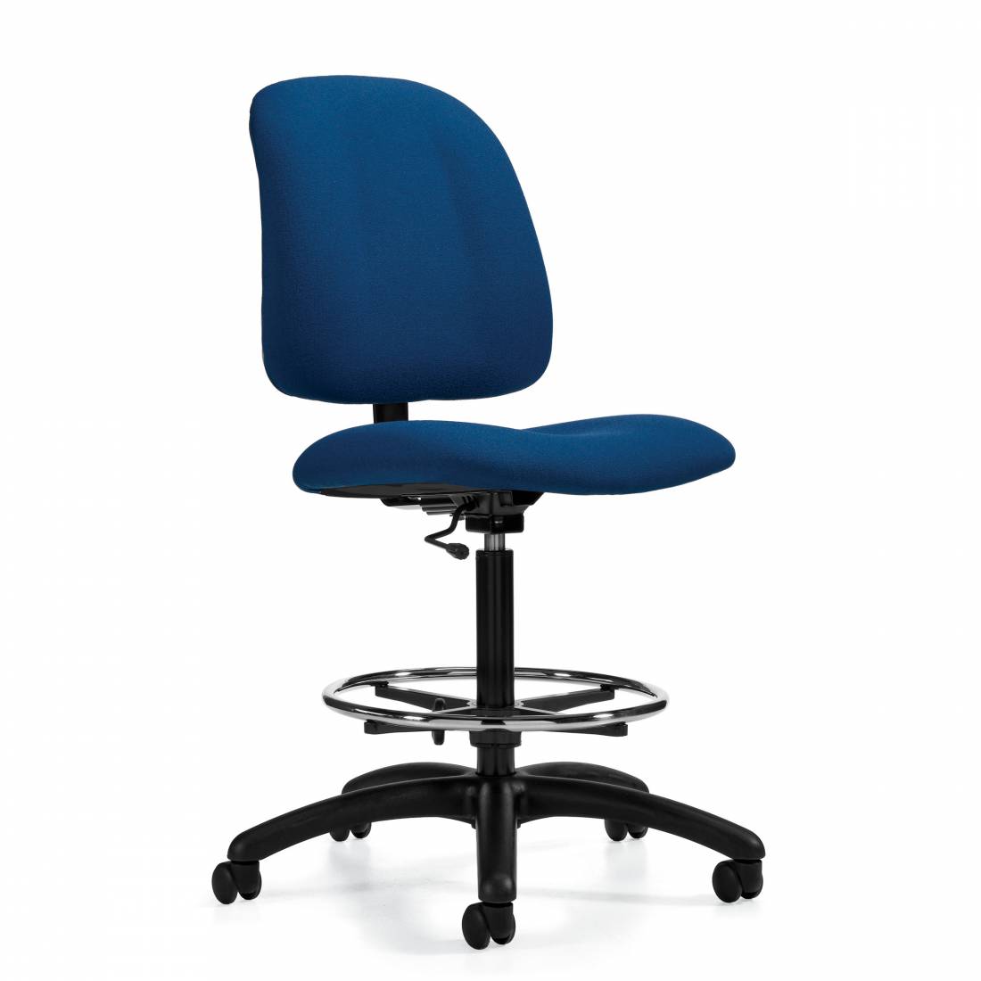 Low Back Task Drafting Chair, Armless