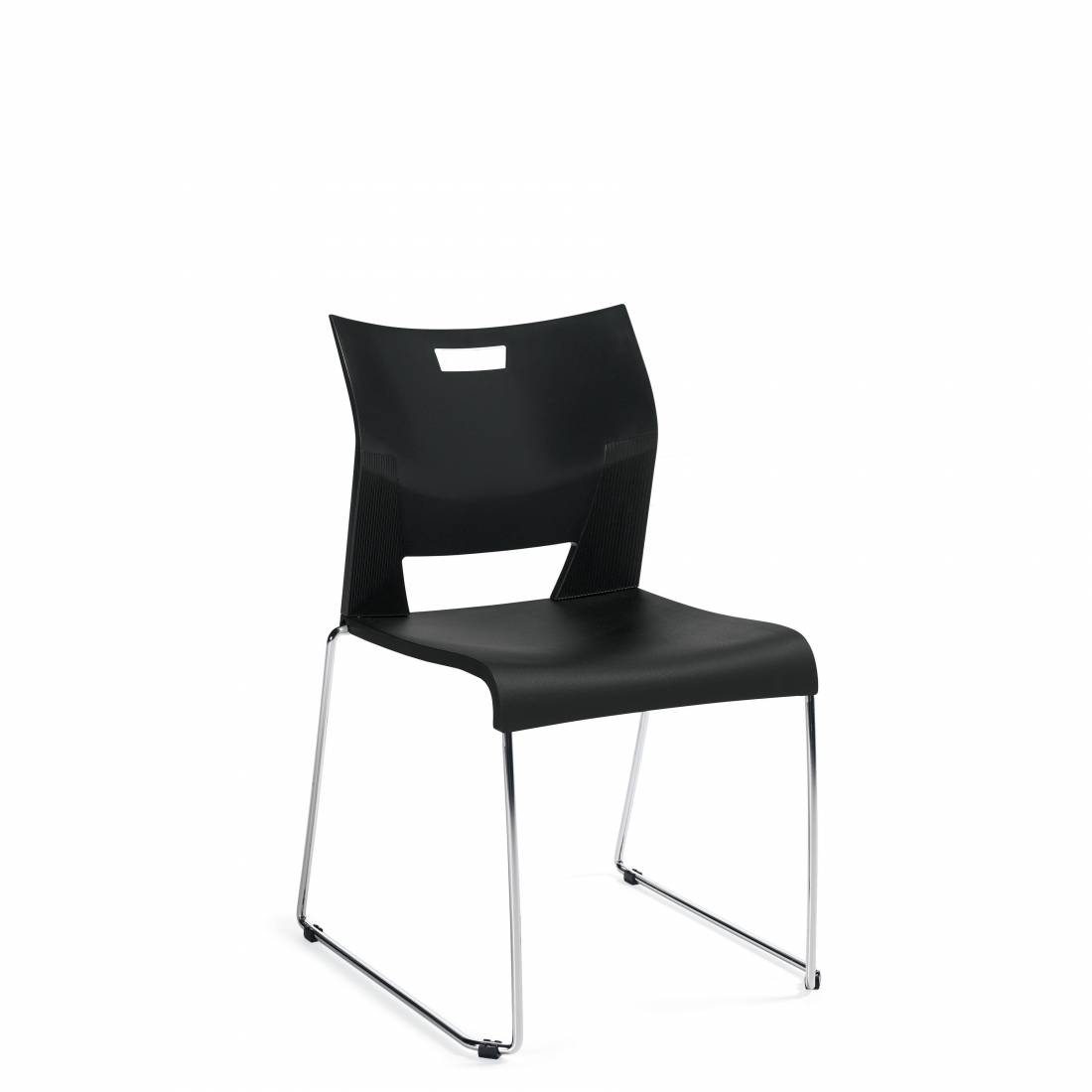 Armless Chair, Polypropylene Seat & Back