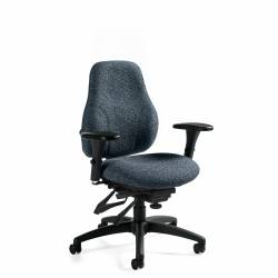 Tritek ergo select - Conference room chairs - management seating - ergonomic office chair - Medium Back Multi-Tilter, Standard Seat