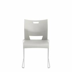 Armless Chair, Polypropylene Seat & Back