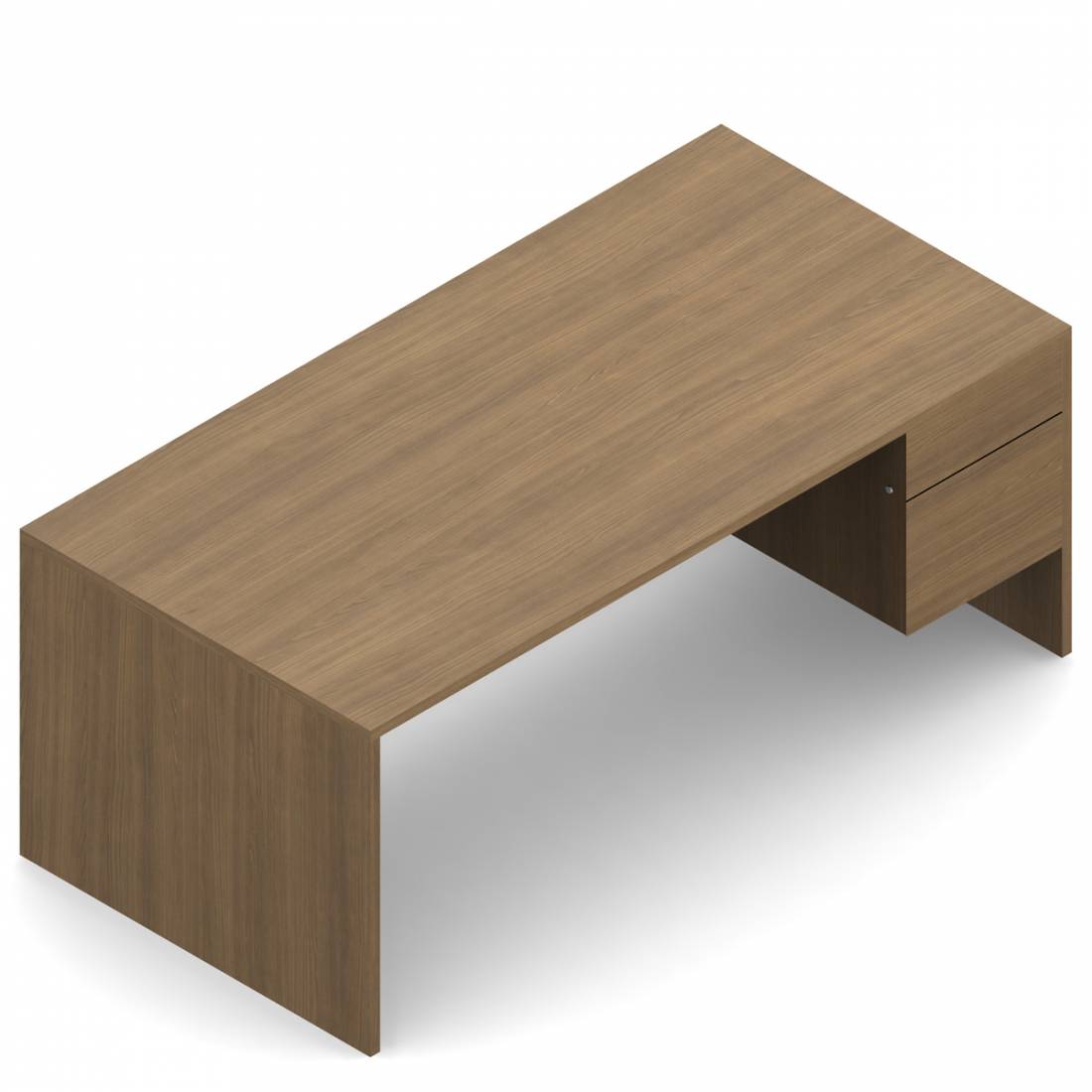 Single Pedestal Desk, 66