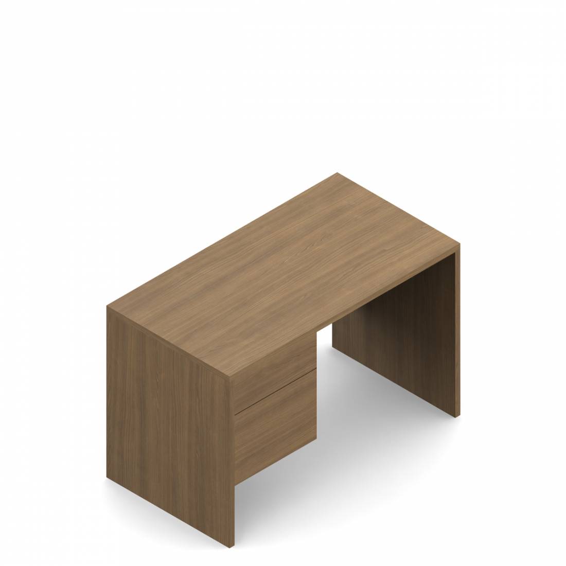 Single Pedestal Desk, 48