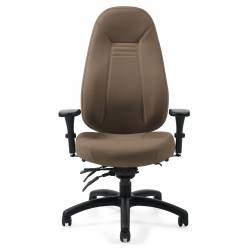 ObusForme Comfort - office task chair - task seating - task chair - High Back Heavy Duty Multi-Tilter, Schukra