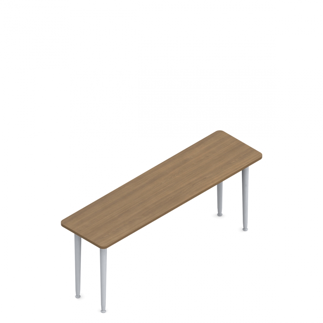 Rectangular Table, Tapered Legs, 60