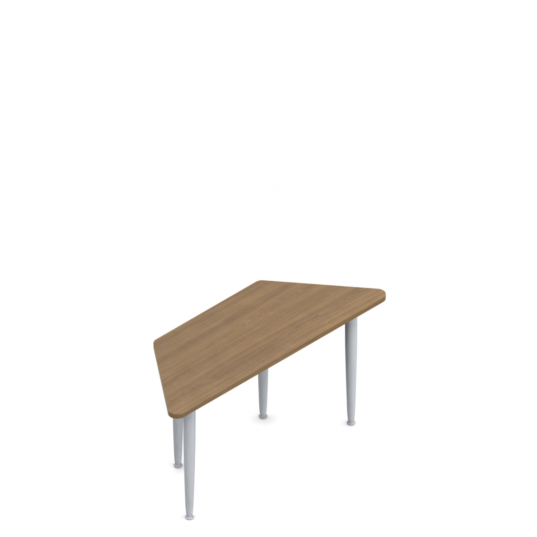 Trapezoid Table, Tapered Legs, 66