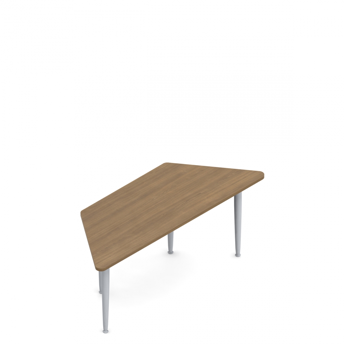 Trapezoid Table, Tapered Legs, 72