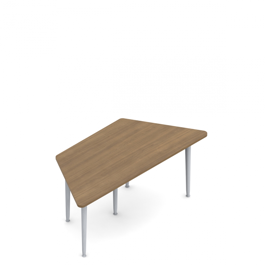 Trapezoid Table, Tapered Legs, 72