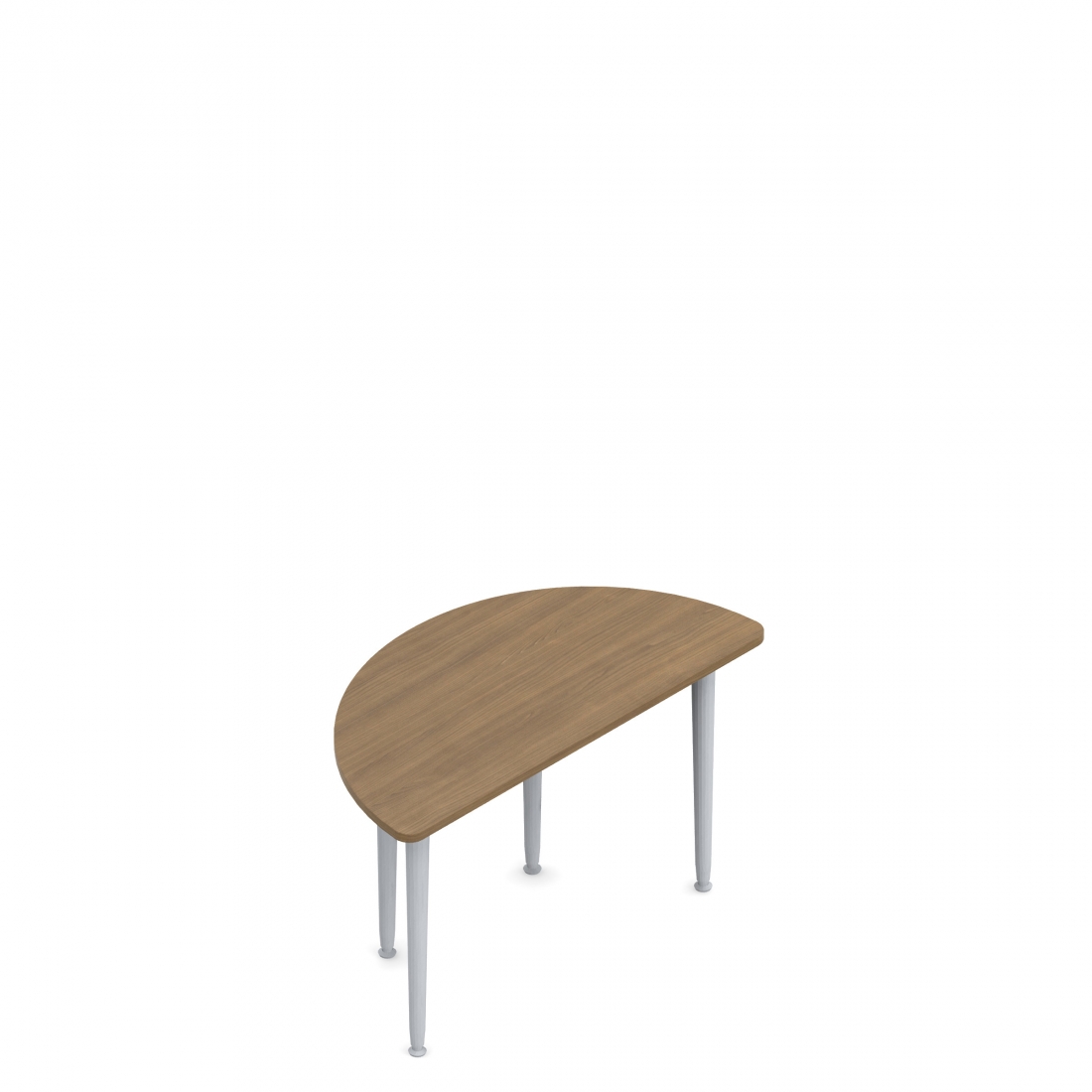 Half Moon Table, Tapered Legs, 48