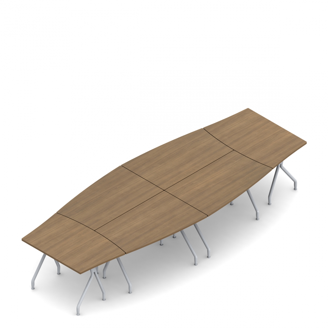 Jeu de tables transformables de 13 pi, pieds araignée 