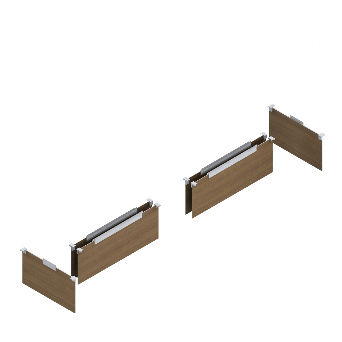 Square Modesty Panel Set for 13 Foot Transformer Table Sets