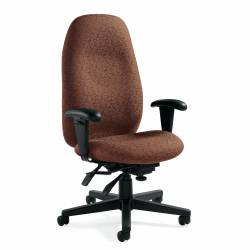 Enterprise - Conference room chairs - leather office chair - management seating - lumbar support for office chairs - ergonomic office chair - High Back Multi-Tilter
