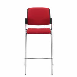 Sonic - classroom chairs - classroom seating - Armless Bar Stool, Upholstered Seat & Back