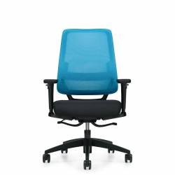 Sora - mesh task chair - task chair - ergonomic chair - office mesh chair - ergonomic task chair - lumbar support for office chair - Medium Back Weight Sensing Synchro-Tilter
