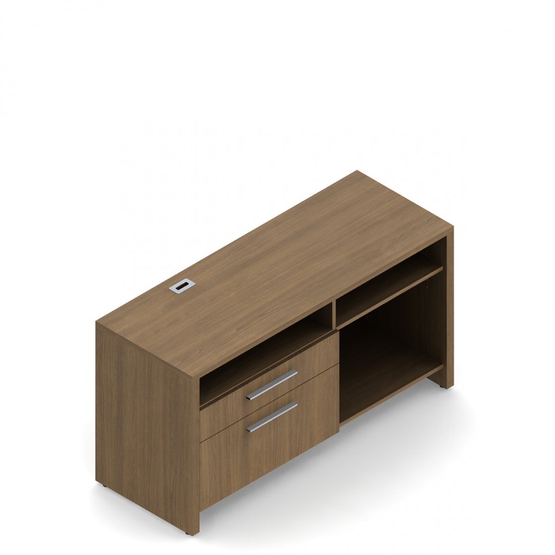 Bahut étroit de 29 po H, 54 po L x 20 po P, gauche