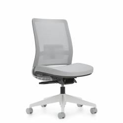 Factor - mesh task chair - task chair - ergonomic chair - office mesh chair - ergonomic task chair - lumbar support for office chair - Medium Back, Armless