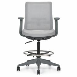 Factor - mesh task chair - task chair - ergonomic chair - office mesh chair - ergonomic task chair - lumbar support for office chair - Medium Back Stool