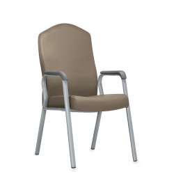Curved Low Fixed Back Armchair, 20