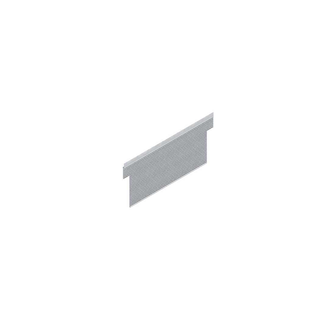 Filler Modesty Panel, Straight to Wedge