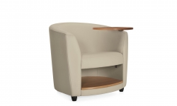 Lounge Chair with Left Tablet & Book Shelf Model Thumbnail