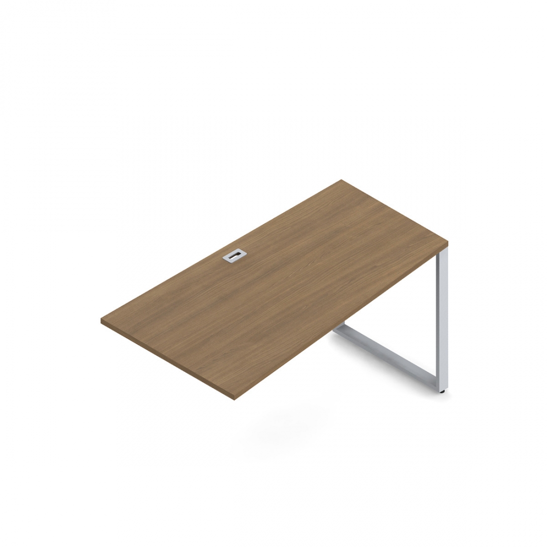 Flush Wedge Return, Metal Legs, 54