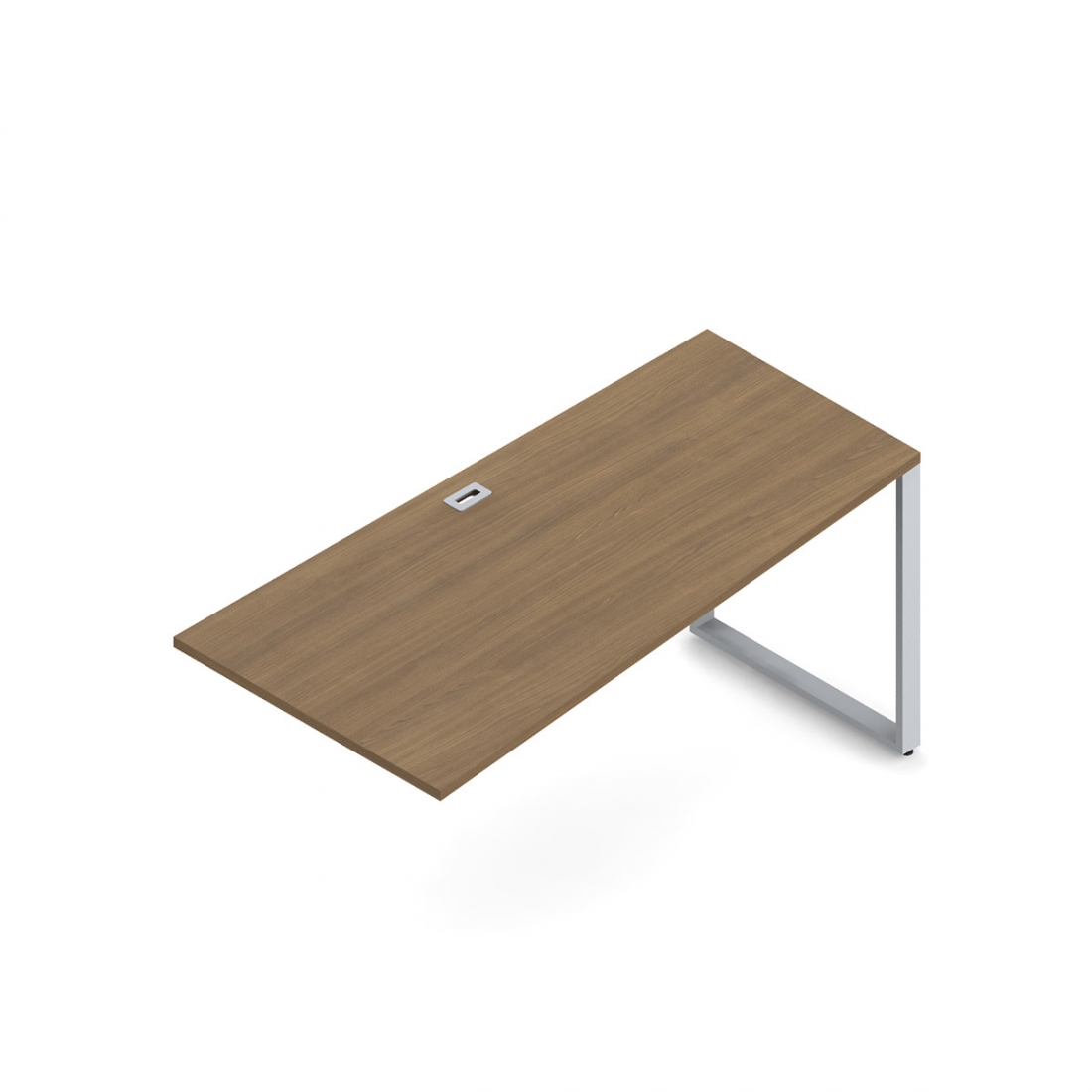 Flush Wedge Return, Metal Legs, 60