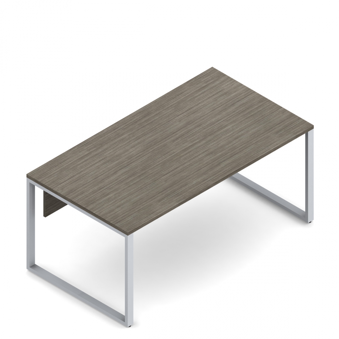 Freestanding Desk, Modesty Panel, Metal Legs, 60