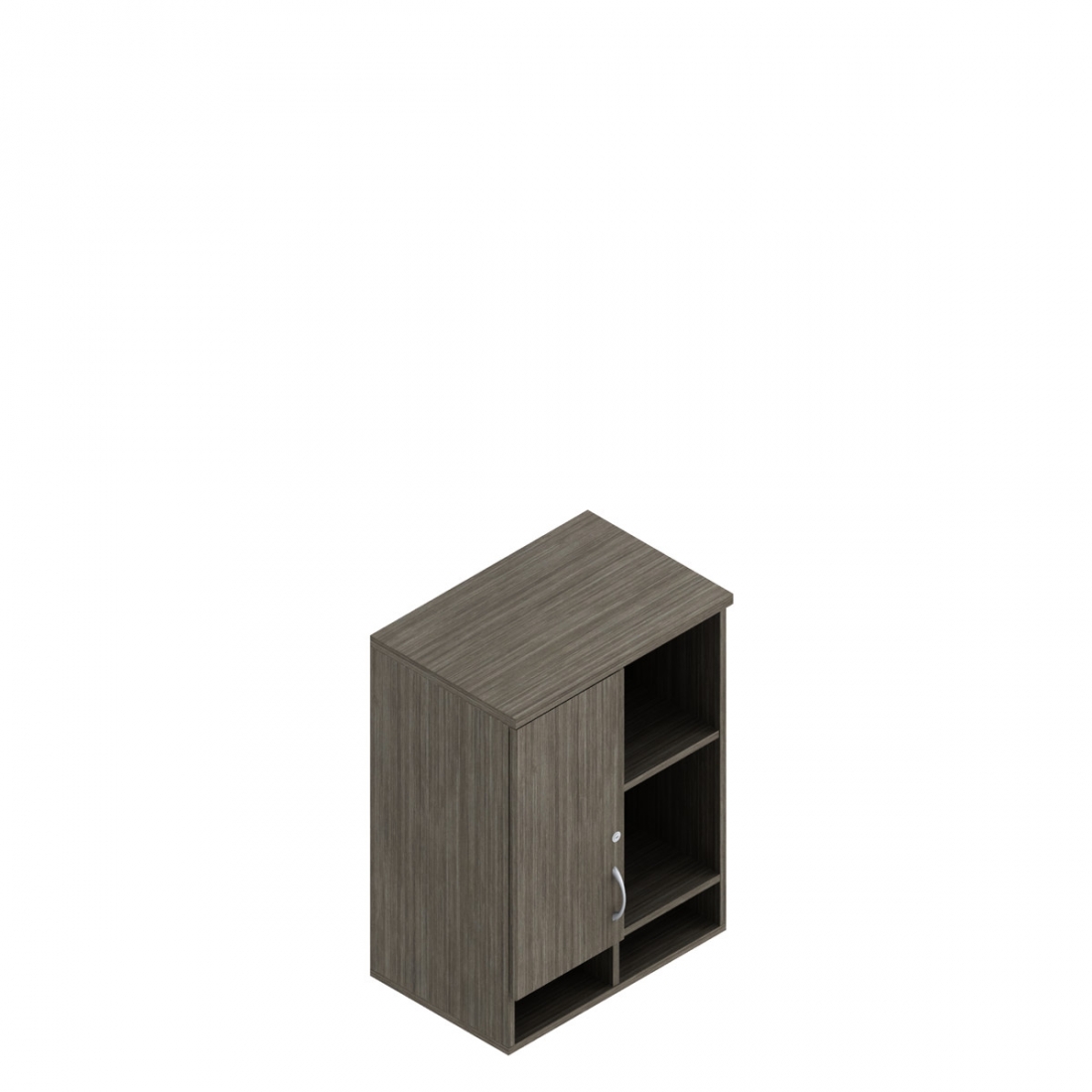 33”H Overhead Storage, Pigeon-Hole, Door, 24